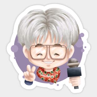 Suga Retro Look RUN episode 30 Sticker